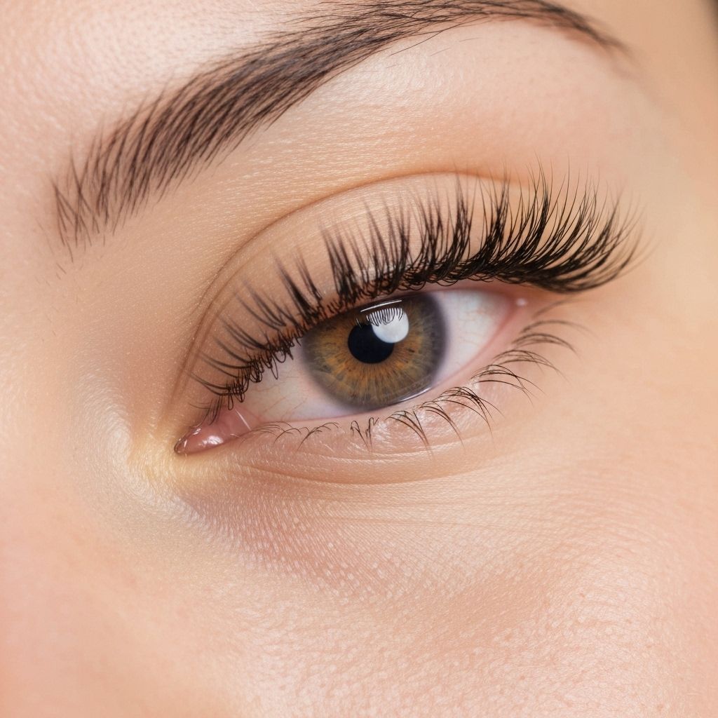 Before lash treatment